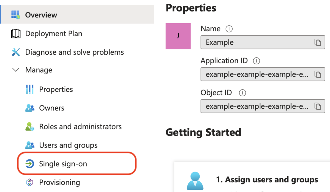 Manage single sign-on