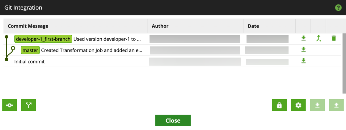 developer-1 first branch committed
