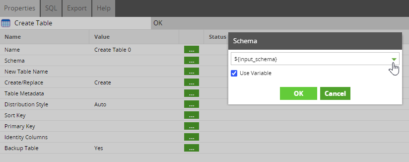 Manage environment variables