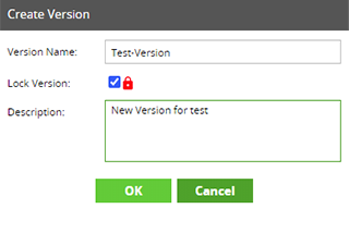 Create new version