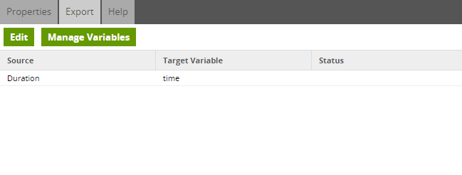 Variable "time"