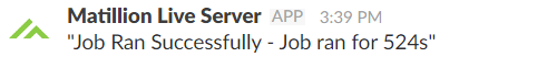 Slack channel