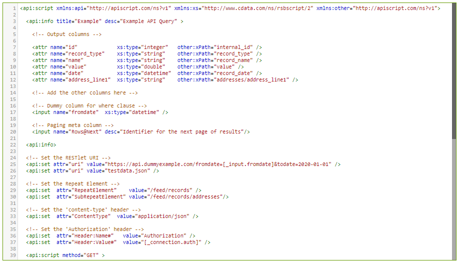 Example RSD file lines 1—39