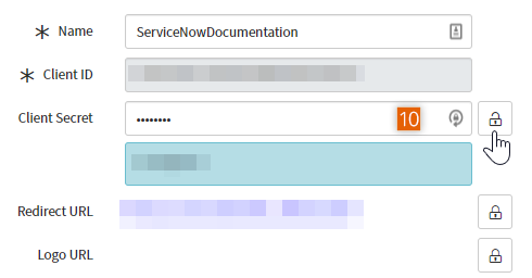 Copy the Client ID and Client Secret