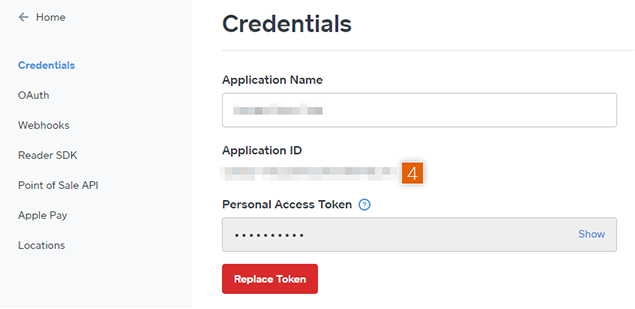 Copy Application ID