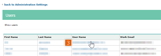 Manage Users