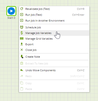 Manage Job Variables alt