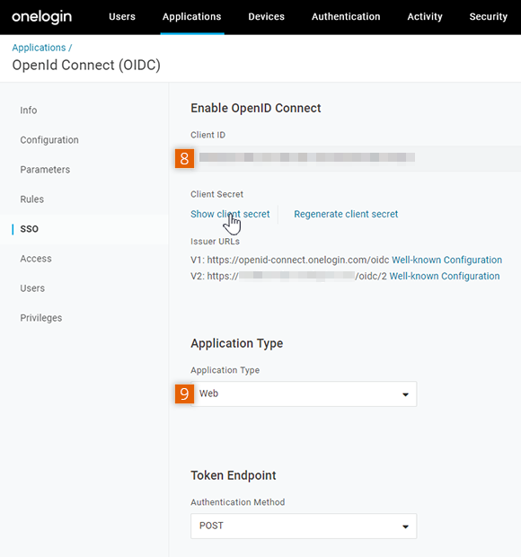 Copy Client ID and Secret