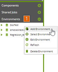 Add Environment