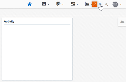 My Eloqua dashboard