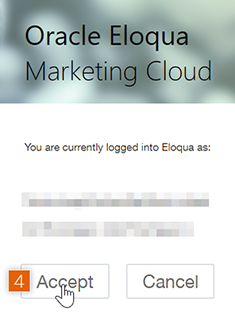 Confirm Eloqua User