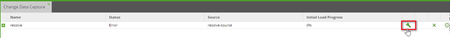 Resolve CDC tasks