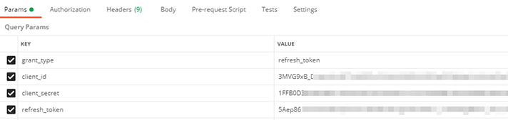 Query Parameters