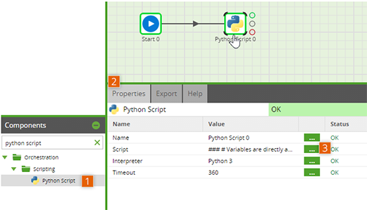 Python Script Component
