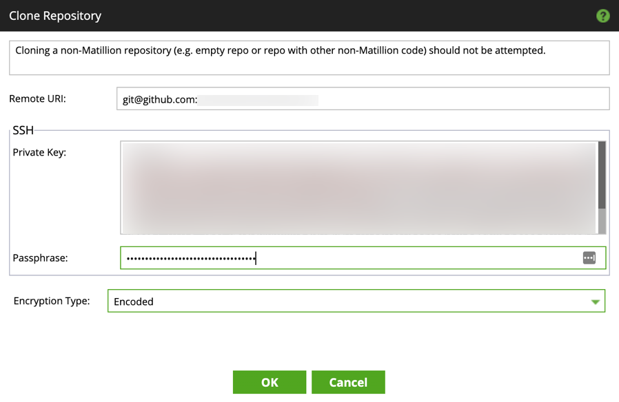 Clone repository using SSH