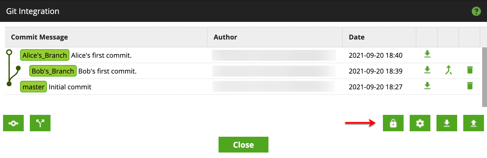 Configure default credentials
