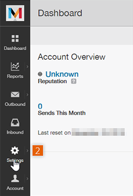 Mandrill Dashboard