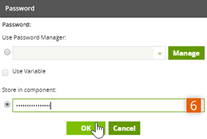 Enter API Password