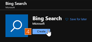 Bing Search resource