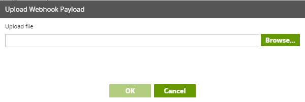 Upload payload