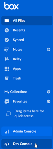 Box Dashboard