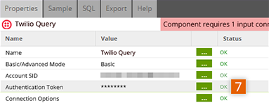 Component successfully authenticated