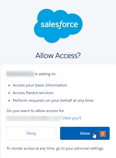 Allow permissions